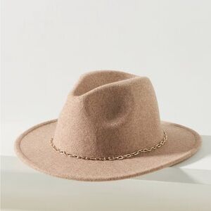Anthropologie link trimmed fedora hat